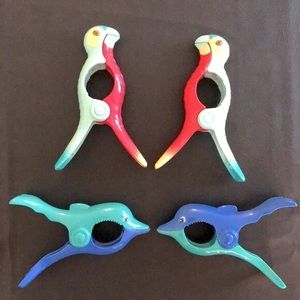 Boca Towel Clips (2 sets)